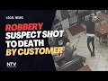 Houston robbery suspect shot to death by customer in taqueria on Gessner