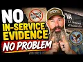 MUST WATCH Winning Your Claim Without In-Service Evidence VA Disability Compensation Benefits VC