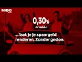 Een scherpe rente en meer lol van je spaargeld?