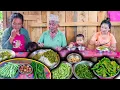 Download Lagu Recept voor een mix van sperziebonen, aardappelen en fiddlehead-groenten met rijst || Recept voor...