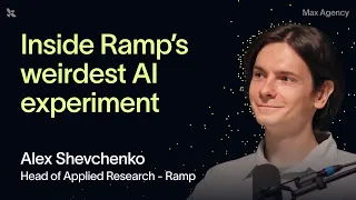 How Ramp built an AI agent that can think outside of tokens Alex Shevchenko