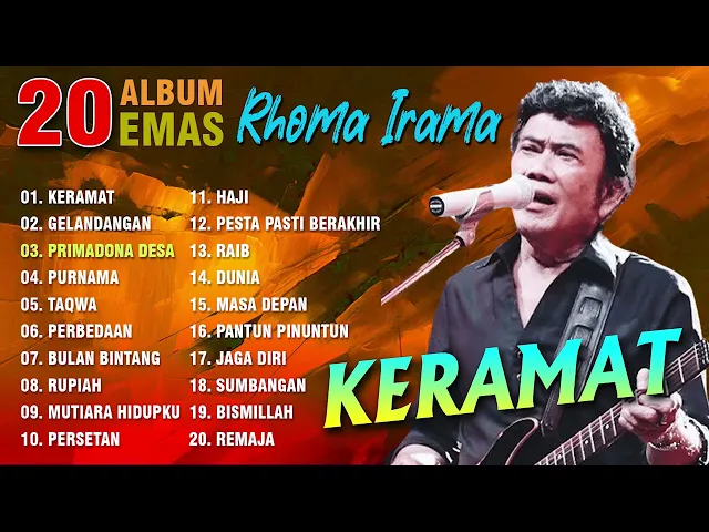 Download MP3 20 ALBUM EMAS RHOMA IRAMA (Spesial Dangdut Klasik)