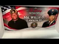 Funeral Service of Mr Willie Dave Lawson III