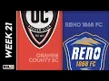 Orange County SC vs Reno 1868 FC July 24th 2019