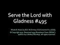 Serve the Lord with Gladness - Lyric Video