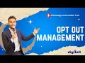 How to Manage Opt-Outs Compliance in digitell Lead Wave