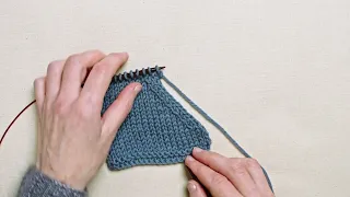How to decrease by knitting two together through the back loop - K2tog tbl