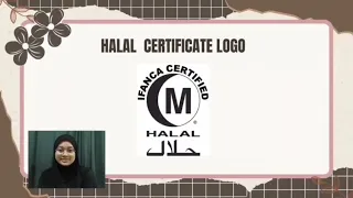 HLC1033 HALAL REQUIREMENT LEGAL CONTROL IFANCA ASSIGNMENT PRESENTATION
