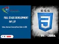 Inline Internal External Css Selectors in Css Day - 07