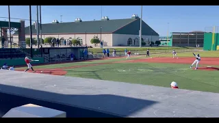 14U tournament in Manteca Field of dreams