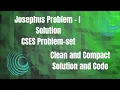 Josephus Problem 1 Solution CSES Problemset