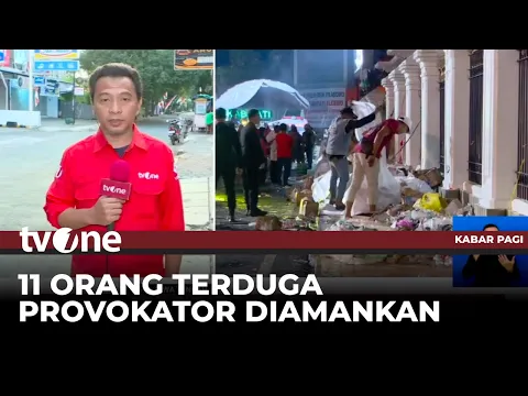 Berlangsung Anarkis! 11 Provokator Demo di Pati Diamankan Polisi