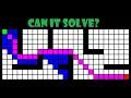 A path finding python code created in pygame A star search