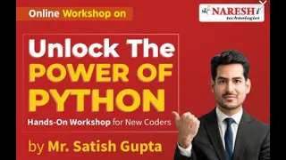 Unlock the Power of Python Hands-On Workshop for New Coders Mr Satish Gupta