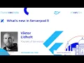 What s new in Serverpod 3 - Viktor Lidholt Fluttercon India 2025