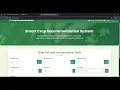 Smart Crop Recommendation System Final Year Major Project Machine Learning Data Science