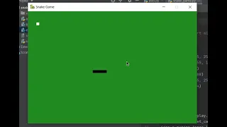 snake game with python