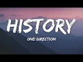 One Direction - History (Lyrics)