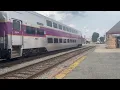 MBTA Worcester Line action at Framingham Ashland Stations