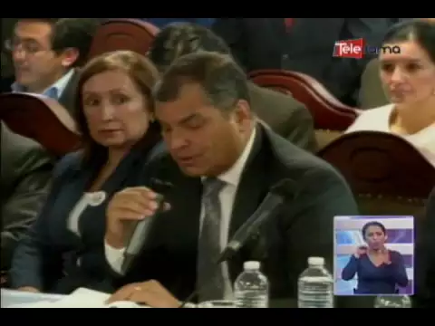 Correa sustenta pedido de consulta popular