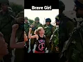 Download Lagu Brave Palestinian girl protesting against Israeli soldiers! #islam #muslim #palestine #israel