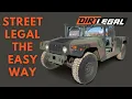 How ANYONE can Make a Gov Planet Humvee STREET LEGAL