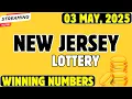 New Jersey Midday Lottery Results For - 03 May 2025