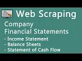 Web Scraping Company Financial Statements To Excel For Financial Analysis Using Python
