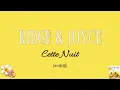 Joyce & Ridge [Allianstars]  -  Cette Nuit  (Paroles)