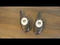Cobra MicroTalk Walkie Talkie Range test and Review
