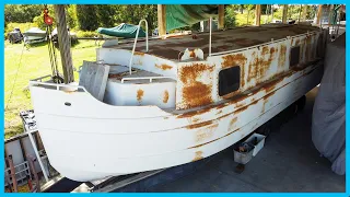 The Perfect Platform for a Floating Off-Grid Tiny Home? [Full Tour] Learning the Lines