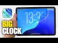 How To Make Clock Bigger On iPad Step By Step