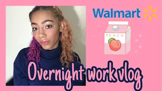 WORKING AT WALMART A NIGHT SHIFT VLOG
