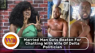  video nigerian politician beats man for asking his wife out is this right