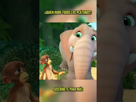 😱 ¿Quién robó todos los plátanos? #shorts