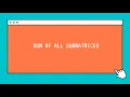 Sum of all Submatrices