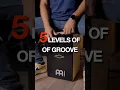 Download Lagu 5 LEVELS OF CAJON (Beginner to Advanced) #shorts