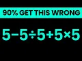 90 Get This Simple Question Wrong Do You
