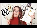 3 Great Ways To Organise Your Reading Notion Reading journal Goodreads