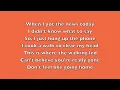 Luke Bryan "Drink A Beer" - Lyrics