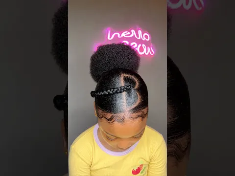 Slayed short 4c natural hairstyle you need to try ✨🩷