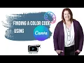 Extract Hex Color Codes from Images with Canva Easy Branding Tutorial