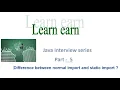 Java interview series lecture 5 static import and import