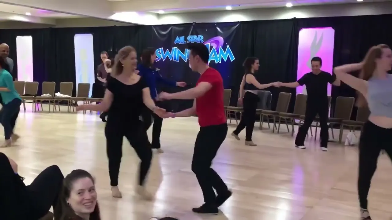 Intermediate J&J finals, All Star Swing Jam 2019
