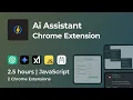 Build a Chrome Extension using Javascript and Gemini Api Ollama Local LLMs GPT Grok