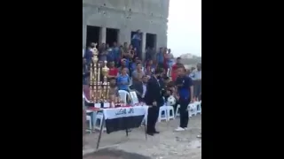 انفجار في ملعب في الحصوة 2016 3 25 
