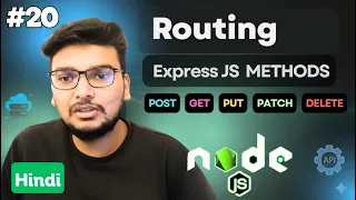 Express JS Routing Tutorial for Beginners GET POST PUT PATCH DELETE Routes