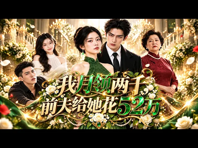 我月领两千，前夫给她花52万