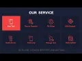 Responsive Service Section Using HTML CSS Services Box Hover Effect Hover Animation CSS