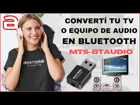 Download MP3 Convertí cualquier TV o viejo equipo de audio en BLUETOOTH con el MTS-BTAUDIO de AMITOSAI. Explicado